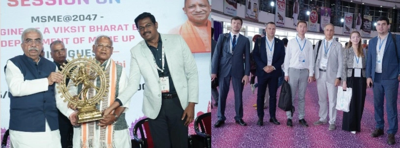 UPITS 2025 News : ग्रेटर नोएडा में यूपीआईटीएस 2025 का दूसरा दिन बना ऐतिहासिक रिकॉर्डतोड़ भीड़, भारत-रूस व्यापार संवाद और एमएसएमई सत्र ने लिखी नई कहानी, रिकॉर्ड-ब्रेकिंग विज़िटर्स व्यापार और जनता का संगम