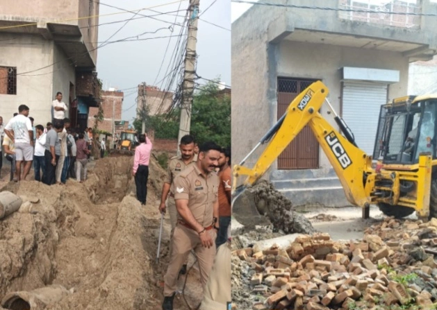 Breaking Illegal Colonies News : हिंडन किनारे अवैध कॉलोनियों पर ग्रेनो प्राधिकरण का बुलडोजर चला, हैबतपुर के डूब क्षेत्र से 10,000 वर्ग मीटर जमीन मुक्त, कालोनाइजरों में मचा हड़कंप!, एसीईओ सुमित यादव की सख्त चेतावनी, हिंडन किनारे बन रही थी अवैध कॉलोनी ‘शिवम एंक्लेव’, सीईओ एन. जी. रवि कुमार के निर्देश पर कार्रवाई का निर्णय लिया गया