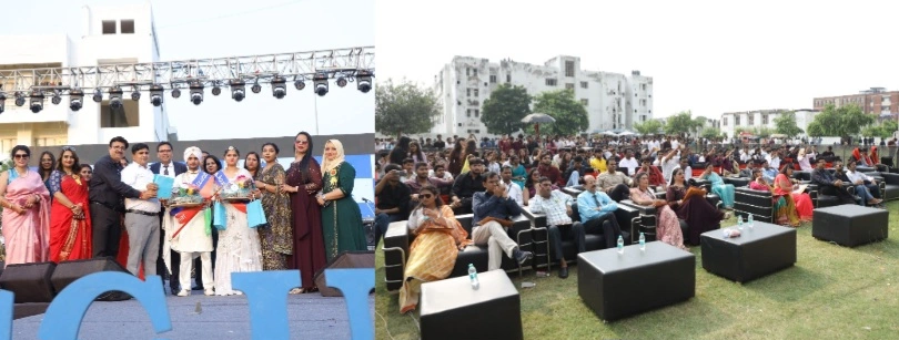 Accurate College News : एक्यूरेट इंस्टीट्यूट में धमाकेदार फ्रेशर्स पार्टी 2025, बॉलीवुड सिंगर अमित गुप्ता के सुपरहिट गानों पर झूमे स्टूडेंट्स, रैंप-वॉक से लेकर “मिस्टर और मिस एक्यूरेट” तक मचा धमा, टैलेंट का धमाका, डांस, ड्रामा और फैशन शो ने बांधा समां