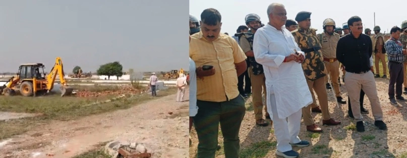 Yamuna Authority News : यमुना प्राधिकरण का बड़ा एक्शन टप्पल, अंतरराष्‍ट्रीय एयरपोर्ट के पास जमीनों पर हो रहा था कब्‍जा, हामिदपुर, स्यारोल में 300 एकड़ जमीन से अतिक्रमण हटाया, ₹1200 करोड़ की भूमि कब्जा मुक्त, अवैध कॉलोनाइज़र पर कड़ी कार्रवाई, इन कॉलोनी” को किया गया ध्वस्त, CEO राकेश कुमार सिंह के सख्त निर्देशों पर चला अतिक्रमण विरोधी अभियान