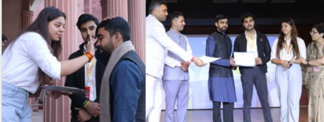 Dronacharya College News : द्रोणाचार्य ग्रुप ऑफ इंस्टीट्यूशंस में ‘युवा कनेक्ट 2025’ की गूंज, युवा आइकन यश दयाल ने भरी नई ऊर्जा, 250 से ज़्यादा छात्रों ने सीखी भविष्य की दिशा!, निदेशक डॉ. संगीता मंगेश का स्वागत भाषण—युवाओं के सपनों को मिला मंच
