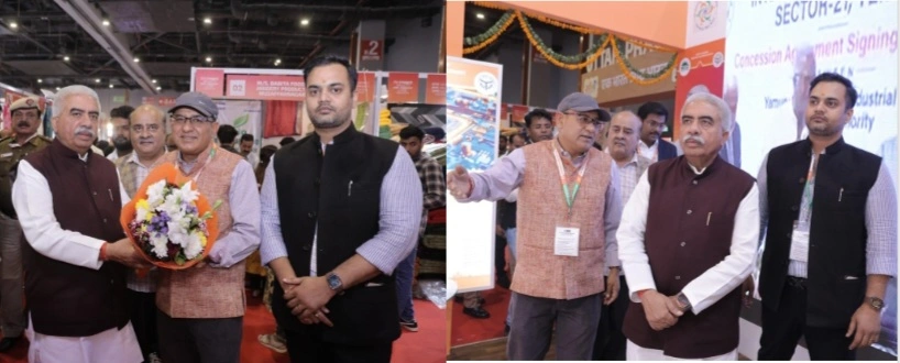 Delhi Fair On UP News भारत मंडपम में यूपी की दमदार मौजूदगी!, यूपी दिवस पर चमका YEIDA का स्टॉल, उद्योगों की भविष्य रूपरेखा ने खींची भीड़, सेमीकंडक्टर से फिनटेक सिटी तक का शानदार प्रदर्शन, सीएम योगी के मार्गदर्शन में औद्योगिक विकास ने पकड़ी रफ़्तार, भीड़ का लगा जमावड़ा, YEIDA बना मेले का 'सबसे चर्चित स्टॉल