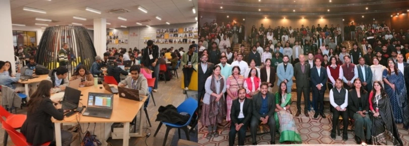Galgotia University News : गलगोटिया यूनिवर्सिटी में WIE-HACKEARTH 2025 और I’CEO का भव्य शुभारंभ, 24 घंटे की मैराथन हैकाथॉन शुरू, कार्यक्रम को 'IEEE उत्तर प्रदेश सेक्शन' द्वारा वित्तीय रूप से प्रायोजित किया गया, बोले सीईओ, डॉ. ध्रुव गलगोटिया ने कहा, “यह आयोजन केवल एक प्रतियोगिता नहीं, बल्कि भविष्य के लीडर्स तैयार करने का एक मंच है
