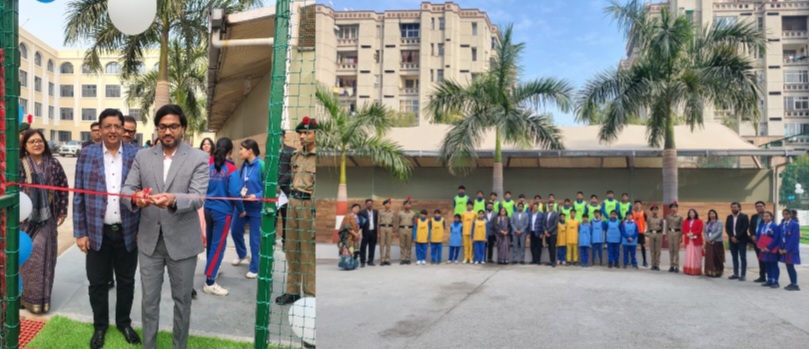 Sparsh International School : स्पर्श इंटरनेशनल स्कूल में खेल क्रांति की धमाकेदार शुरुआत!, अत्याधुनिक फुटबॉल टर्फ के उद्घाटन ने बढ़ाया शहर का गौरव, खिलाड़ियों में दिखा रोमांच का ज्वार