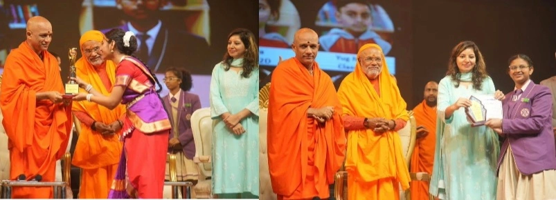 BGS School News : चाणक्य की नीति, संस्कृति की झलक और प्रतिभा का उत्सव, ग्रेटर नोएडा वेस्ट के BGS स्कूल में वार्षिक समारोह ने रचा इतिहास, मेधावी छात्रों का हुआ भव्य सम्मान, जगद्गुरु डॉ. निर्मलानंद नाथ महाराज और ACEO प्रेरणा सिंह का प्रेरणादायक संदेश