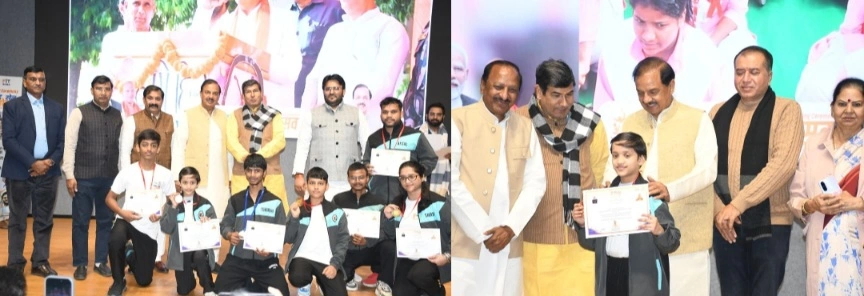 Noida MP News : “सुशासन, संस्कार और खेल का संगम”अटल जी की शताब्दी जयंती पर सांसद खेल महोत्सव बना युवाओं के सपनों का मंच, ‘खेलेगा इंडिया–बढ़ेगा इंडिया’ का दिखा जीवंत स्वरूप, अटल जी को श्रद्धांजलि, युवाओं को प्रेरणा, प्रधानमंत्री मोदी का विजन खेल से राष्ट्र निर्माण