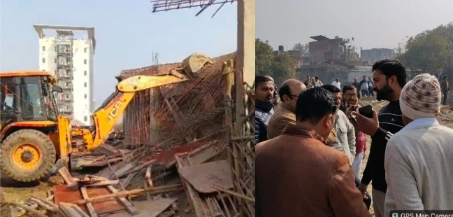 Noida Authority Anti-Encroachment Drive News : पीला पंजा पड़ा भारी!, नोएडा में भू-माफियाओं की नींद उड़ी, 500 करोड़ से ज्यादा की जमीन आज़ाद—सीईओ डॉ लोकेश एम के सख्त आदेश पर 3 गांवों में गरजा बुलडोज़र, 83,000 वर्ग मीटर सरकारी जमीन से हटा अवैध कब्जा, 70 कर्मचारी, भारी पुलिस बल और साफ संदेश