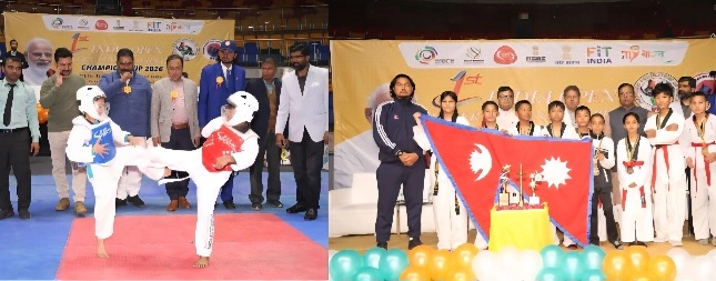 Delhi Sports News : भारत की मार्शल आर्ट्स ताकत का ऐलान!, नई दिल्ली में पहली बार गूंजा ‘इंडिया ओपन इंटरनेशनल हापकिडो चैंपियनशिप 2026’, BRICS मार्शल आर्ट्स गेम्स की तैयारी में दिखा आत्मविश्वास से भरा भारत