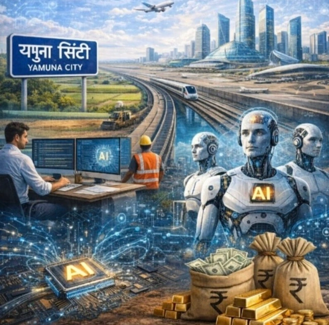 Yamuna City AI News : सिर्फ़ शहर नहीं, सिलीवैली से भी आगे की सोच!, यमुना सिटी बनने जा रही है भारत की AI सुपरपावर, 3.5 लाख करोड़ का निवेश बदलेगा ग्रेटर नोएडा–पश्चिम यूपी की तक़दीर, नोएडा इंटरनेशनल एयरपोर्ट बना गेमचेंजर, डेटा सेंटर से लेकर स्टार्टअप्स तक, पूरा AI इकोसिस्टम