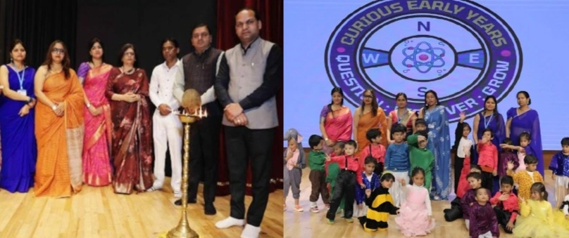 Curoius Play School News : छोटे कदम, बड़े सपनों की उड़ान, ‘छोटे सितारे, बड़े सपने’ थीम पर क्यूरियस अर्ली इयर्स का वार्षिक दिवस बना प्रतिभा और आत्मविश्वास का उत्सव, नन्हे सितारों ने मंच पर बिखेरा प्रतिभा का जादू, शिक्षकों की मेहनत और समर्पण की झलक