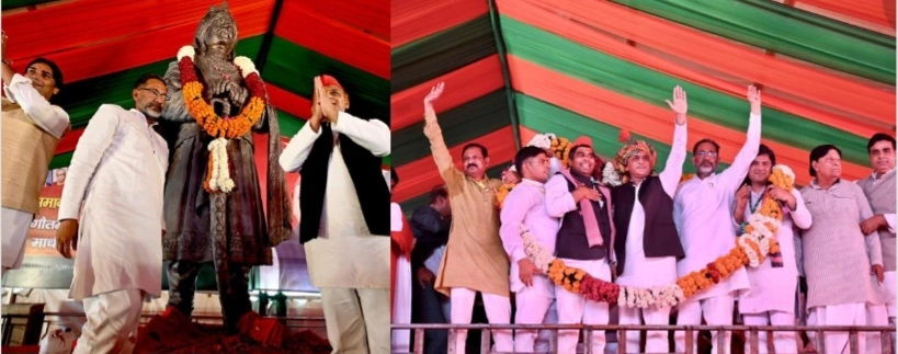 Samajwadi PDA News : “दादरी से गूंजा 2027 का रणघोष  अखिलेश यादव ने भरी हुंकार, किसानों-युवाओं को दिए बड़े वादे, PDA से बदलने का दावा!”, किसानों के मुद्दे पर बड़ा दांव “सरकार बनी तो मुआवजा बढ़ेगा”, “नोएडा का विकास हमने किया”: पुराने कामों का हवाला
