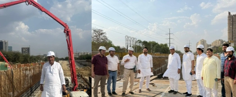Breaking News : “100 करोड़ का अंडरपास, चौड़ी सड़कों का विस्तार और आधुनिक सुविधाओं की बुनियाद!, ग्रेटर नोएडा वेस्ट में विकास कार्यों पर विधायक तेजपाल नागर का सख्त निरीक्षण”, “चार मूर्ति अंडरपास—ट्रैफिक जाम से राहत की बड़ी उम्मीद, “60 मीटर रोड और मुख्य मार्ग विस्तार—यातायात को मिलेगी नई रफ्तार”