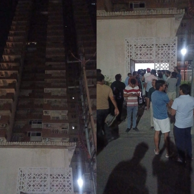 NPCL News : “AC बंद, लिफ्ट बंद, नींद बंद… और गर्मी चालू!” — गौर सिटी-1 में आधी रात 4 घंटे गायब रही बिजली, हजारों लोग तड़पते रहे, कैंपस में टहलकर काटी रात, भीषण गर्मी में ‘पावर कट’ ने बढ़ाई लोगों की परेशानी, फ्लैट छोड़ खुले मैदान में पहुंचे निवासी, एनपीसीएल और मेंटेनेंस टीम पर फूटा गुस्सा