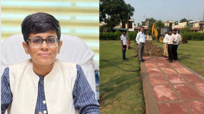 Greater Noida Authority News : 10 दिन में उखड़ गया करोड़ों के सपनों का रास्ता!, ग्रेटर नोएडा अथॉरिटी का बड़ा एक्शन, घटिया पाथवे पर चला बुलडोजर, ठेकेदार ब्लैकलिस्ट, अफसरों पर भी गिरी गाज, एसीईओ श्रीलक्ष्मी वीएस के औचक निरीक्षण में खुली पोल, टूटी झूले, सूखे पौधे और बढ़ी घास ने खोली रखरखाव की हकीकत, उप महाप्रबंधक विजय रावल को दिया निर्देश दो दिन में दोबारा निर्माण के निर्देश