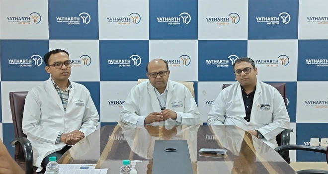 यथार्थ हॉस्पिटल में रैपिड एआई तकनीक की शुरुआत, ब्रेन स्ट्रोक के मरीजों के लिए साबित होगी उपयोगी