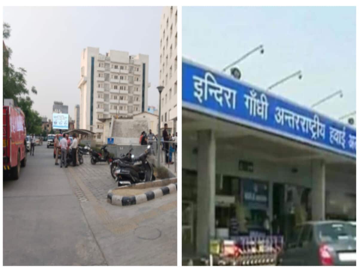 Delhi Bomb Threat: दो अस्पतालों के बाद IGI एयरपोर्ट को भी बम से उड़ाने की धमकी, जांच में जुटी पुलिस