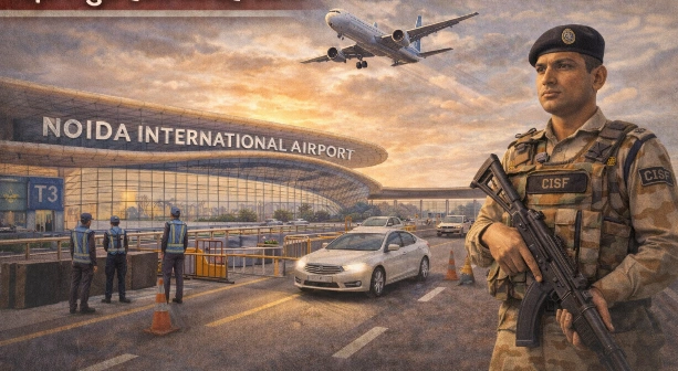 Jewar International Airport News : जेवर एयरपोर्ट को सुरक्षा जांच की मंजूरी, अब उड़ानों की उलटी गिनती शुरू!, दिल्ली-NCR की कनेक्टिविटी को मिलेगा नया आसमान, ट्रायल फ्लाइट्स की तैयारी तेज होने की उम्मीद, पहले चरण में 1.2 करोड़ यात्रियों की क्षमता