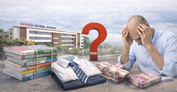 Breaking News : “शिक्षा या व्यवसाय?, स्पर्श ग्लोबल स्कूल पर उठे गंभीर सवाल—किताबों और ड्रेस के नाम पर ‘कमीशन मॉडल’ का आरोप, प्रशासन खामोश!, ”ग्रेटर नोएडा के ओमेगा सेक्टर में नियमों की अनदेखी का आरोप, अभिभावकों में गुस्सा, कार्रवाई की मांग तेज, Video viral
