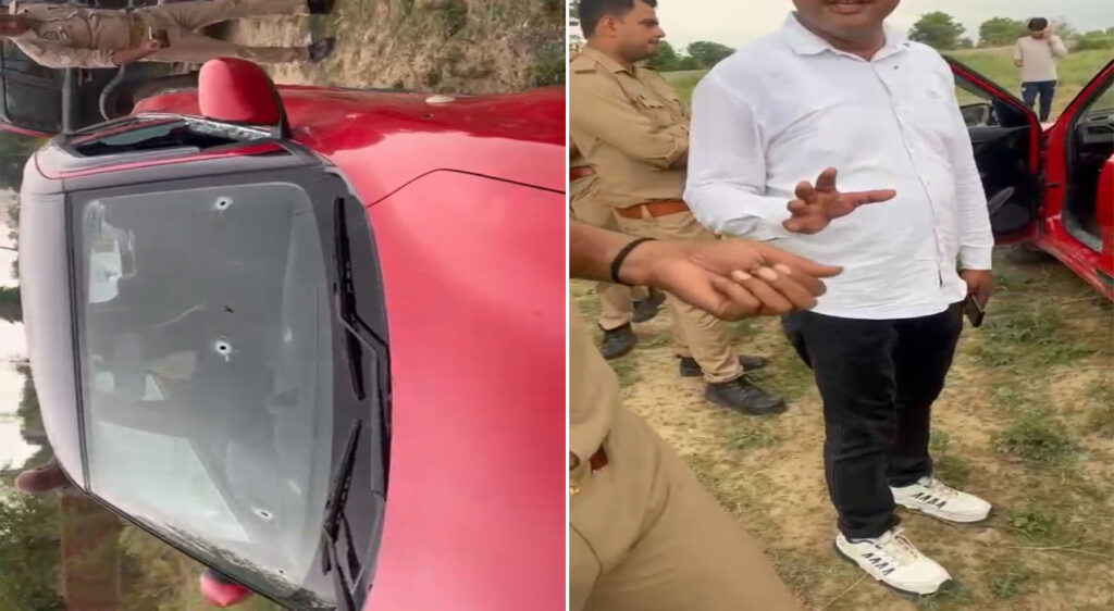 Dadri News: गोलियों से दहला कोट गांव, सुरक्षा व्यवस्था को दिखाया ठेंगा, स्विफ्ट कार पर चलाई अंधाधुंध गोलियां, गाड़ी में मिले डेढ़ दर्जन से ज्यादा गोलियों के निशान Video Viral