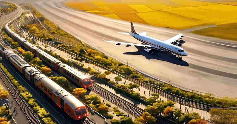 Noida International airport तक चलेगी ट्रेन, यहाँ बनेंगे नए रेलवे स्टेशन, DPR हुई तैयार, दोनों रेल मार्ग को एयरपोर्ट से जोड़ने के लिए 61 किलोमीटर ट्रैक बिछेगा