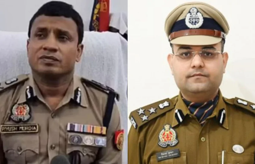 Varanshi News: सुबह 4 बजे DIG वैभव कृष्ण और ADG पीयूष मोर्डिया की ताबड़तोड़ छापेमारी, थाने से भागे थानाध्यक्ष, 20 लोग हिरासत में