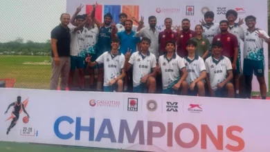 Baskatball News : गौतम बुद्ध नगर के बास्केटबॉल खिलाड़ियों का दमदार प्रदर्शन, 24वीं यूपी यूथ स्टेट चैंपियनशिप में कांस्य पदक पर किया कब्जा, देवांश और जक्की रहे जीत के नायक, पूरे टूर्नामेंट में दिखा शानदार तालमेल 25 IMG 20260727 WA0041 converted 1
